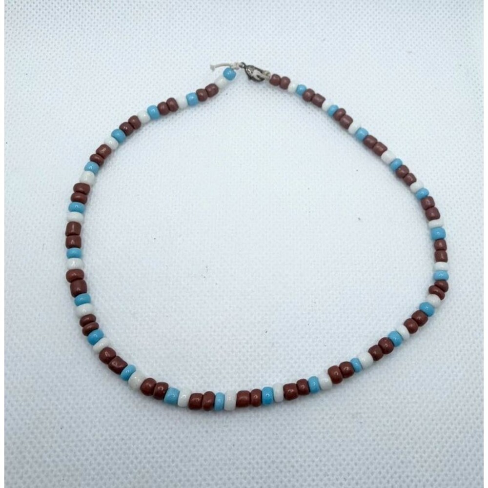 Seed Bead Stretch Necklace